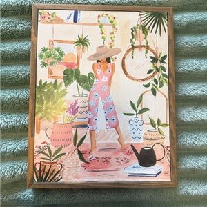 Relax Babe Art Collection Print